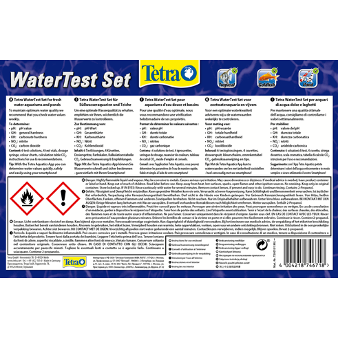 Tetra Water test set